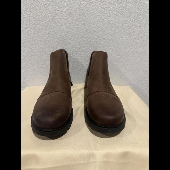 New Sorel III Chelsea Waterproof Leather Boots Women's Size 8 - Picture 1 of 7